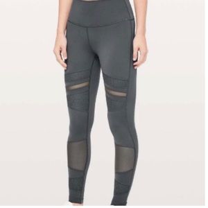 Lululemon Wunder Under HR Mix & Mesh Tight 28"